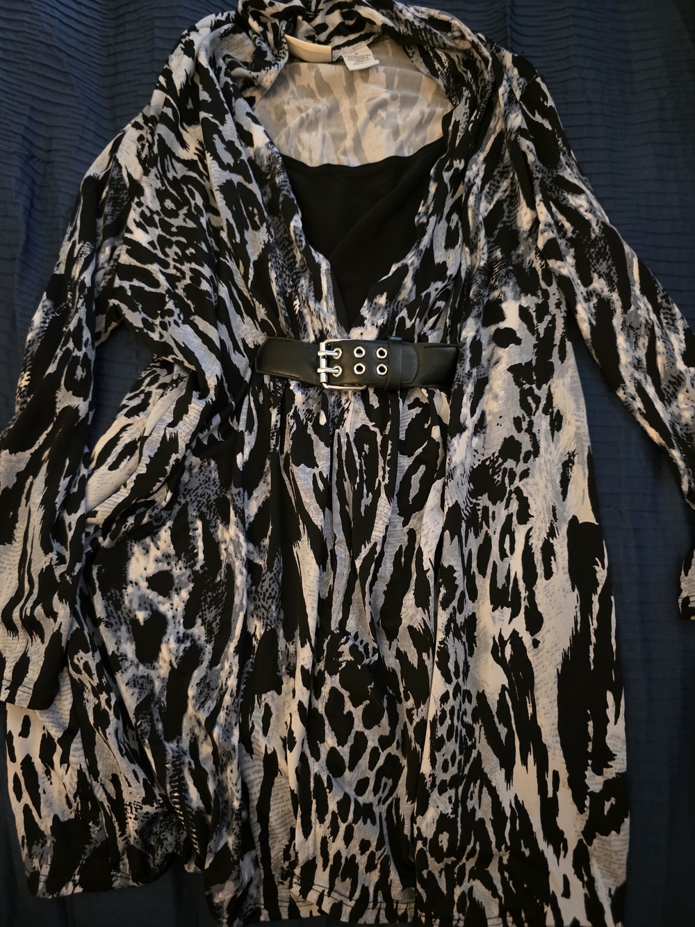 Kim Rogers Animal Print Top